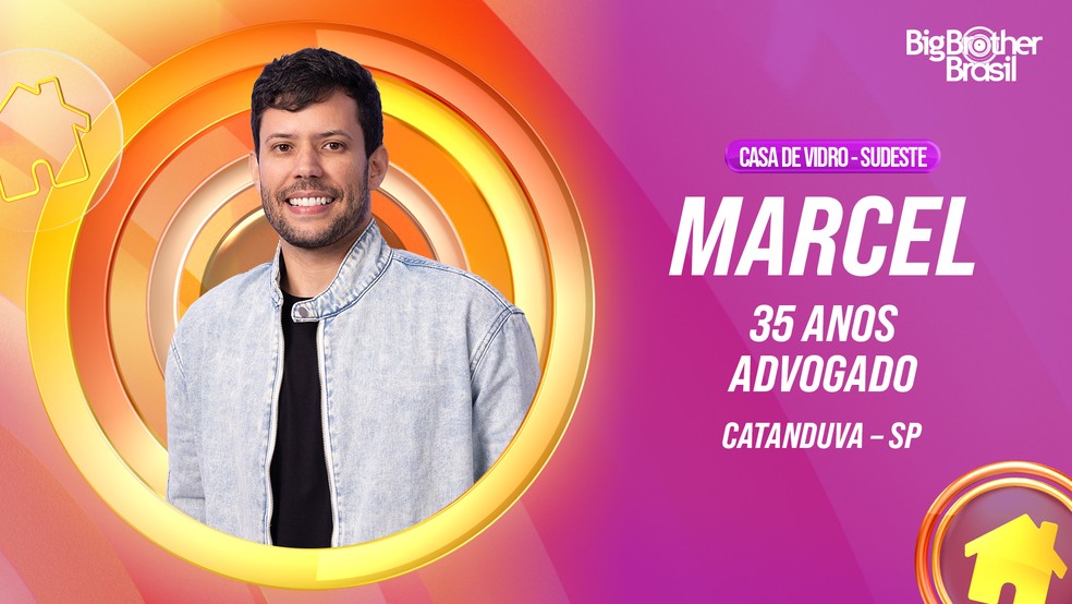 Marcel, candidato ao "BBB 26" — Foto: Divulgação