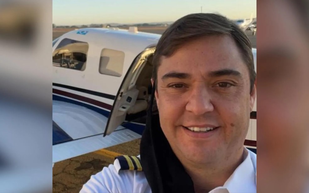 Ângelo Chaves Pucci, de 44 anos, pilotava aeronave que desapareceu durante voo entre Jundiaí e a capital paulista — Foto: Reprodução/Redes Sociais