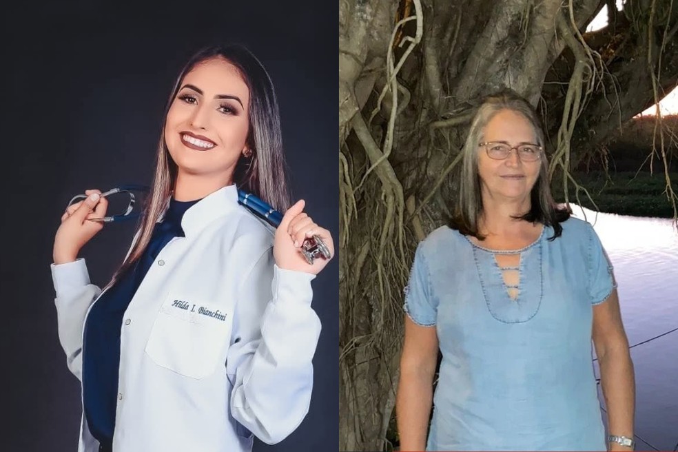 s vítimas foram identificadas como a estudante de medicina Hilda Isabela Bianchini, de 25 anos, e Cleusi Terezinha Michalczuk Bianchini, de 59 anos. — Foto: Reprodução/ redes sociais