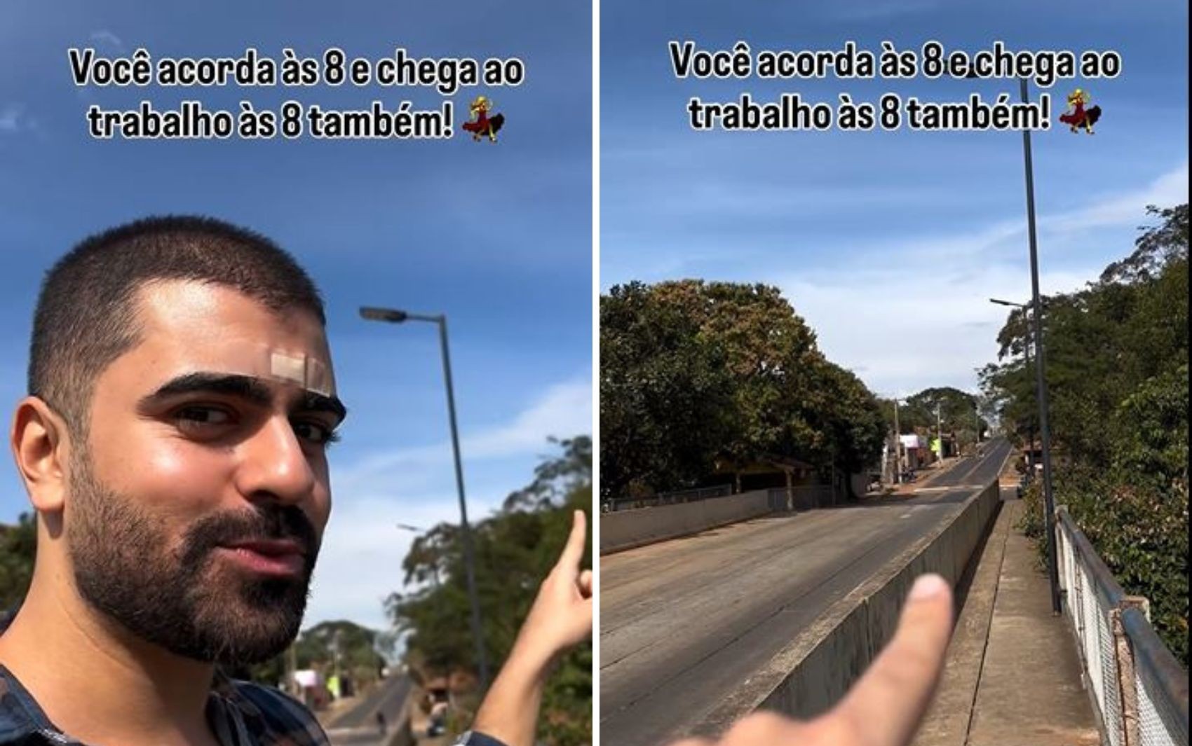 Influenciador mostra ‘truque’ para poder dormir mais: ‘Você acorda às 8h e chega ao trabalho às 8h’