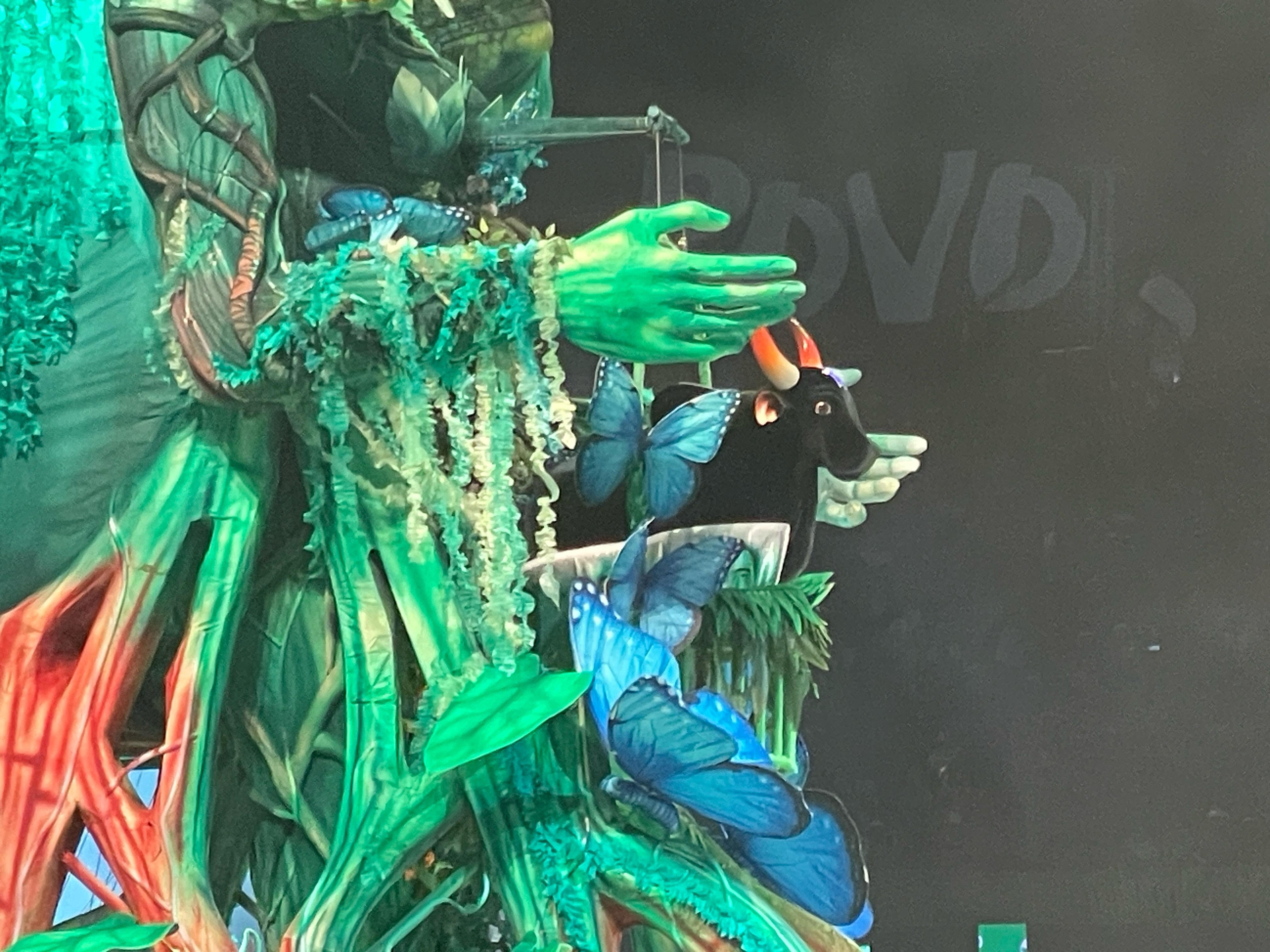 Caprichoso surge em modo alegórico para dar início a última noite do 58° Festival Folclórico de Parintins