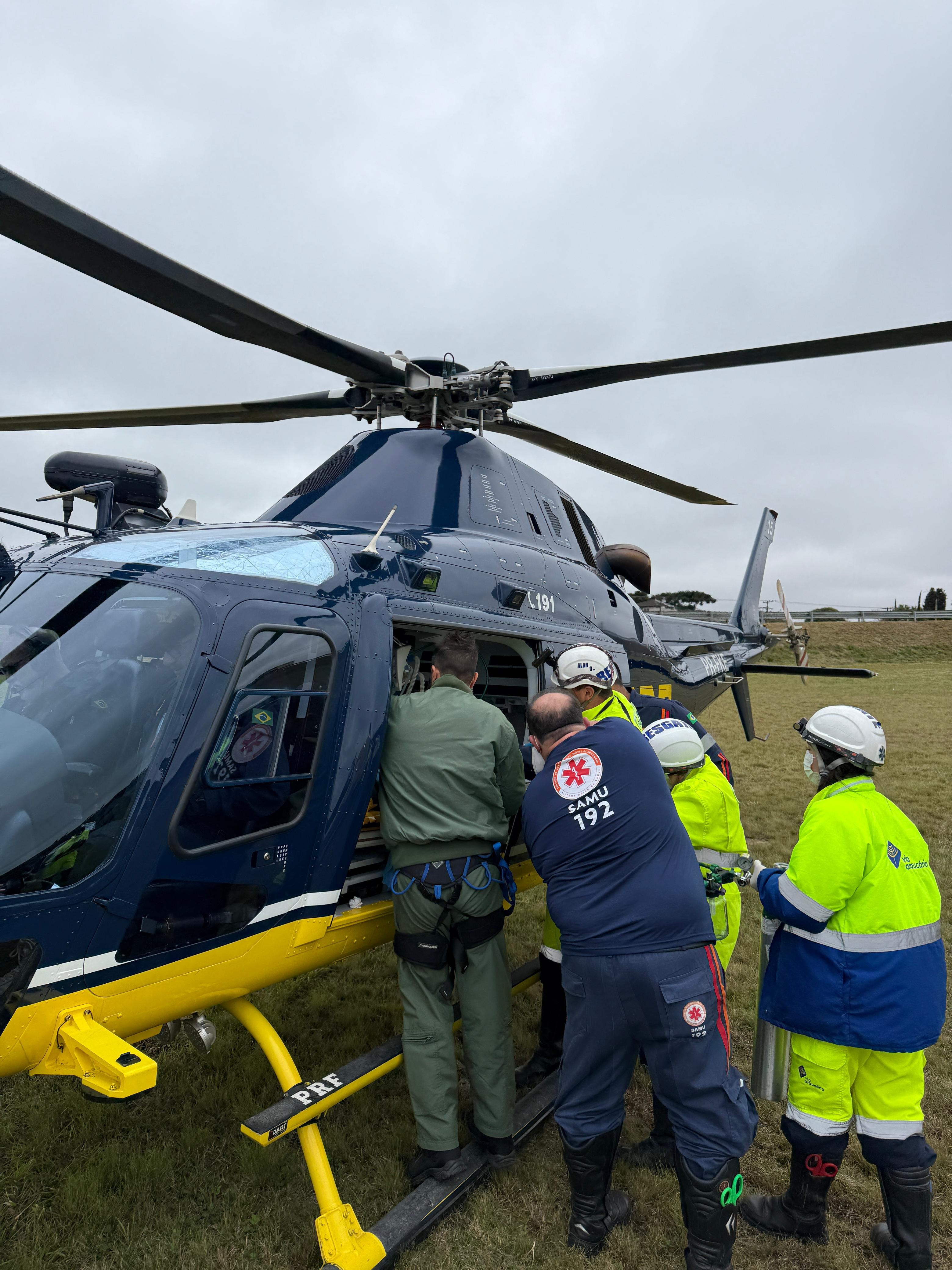 Criança cai de caminhão em movimento na BR-277 e sofre traumatismo craniano, no Paraná
