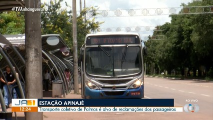 Veja a movimentação de usuários do transporte público na Estação Apinajé