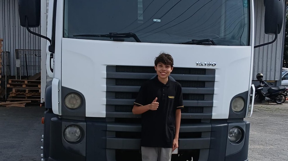Gabriel Allan Rodrigues, de 20 anos, é natural de Mafra (SC) — Foto: Arquivo pessoal