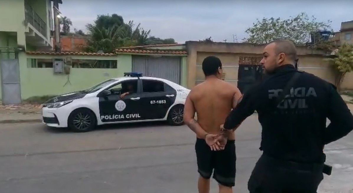 Homem é preso em Japeri por extorsão e divulgação de fotos íntimas de mulher