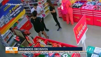 Farmacêutico salva bebê com asfixia e mostra a importância de primeiros socorros