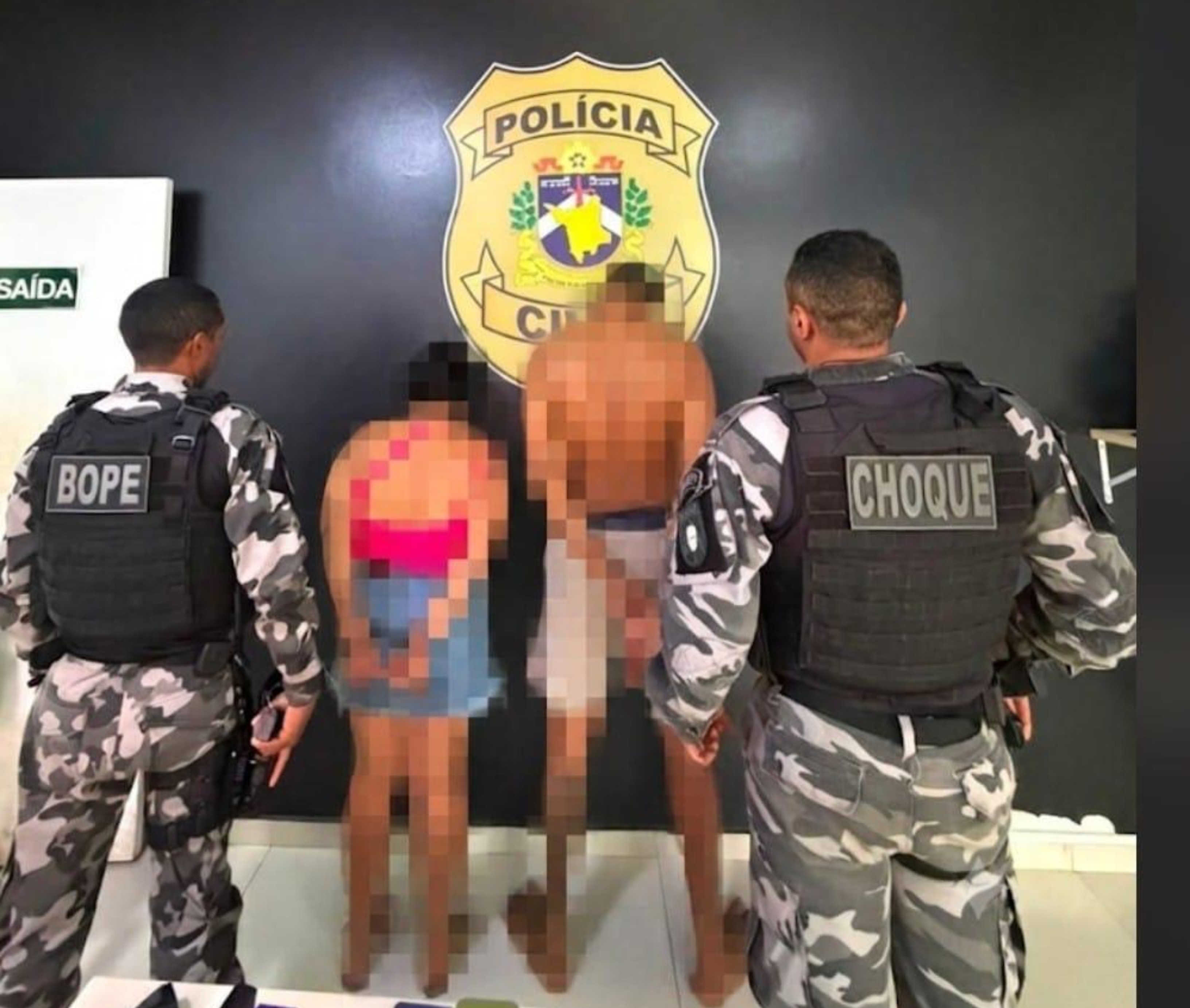 Casal é preso com drogas e arma falsa usada para cobrar dívidas do tráfico em Rorainópolis
