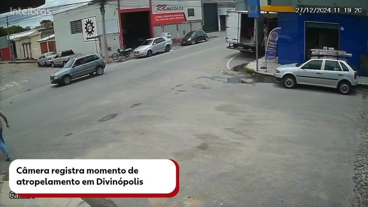 VÍDEO: menino tenta atravessar rua correndo e é atropelado por carro em Divinópolis