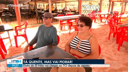 Tendência é de ficar ainda mais quente no Tocantins