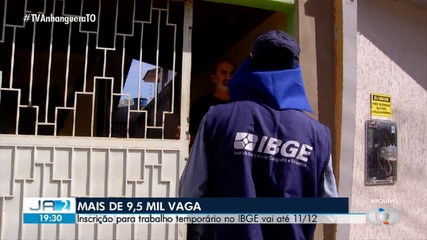 IBGE abre 9,5 mil vagas para trabalhadores temporários; confira
