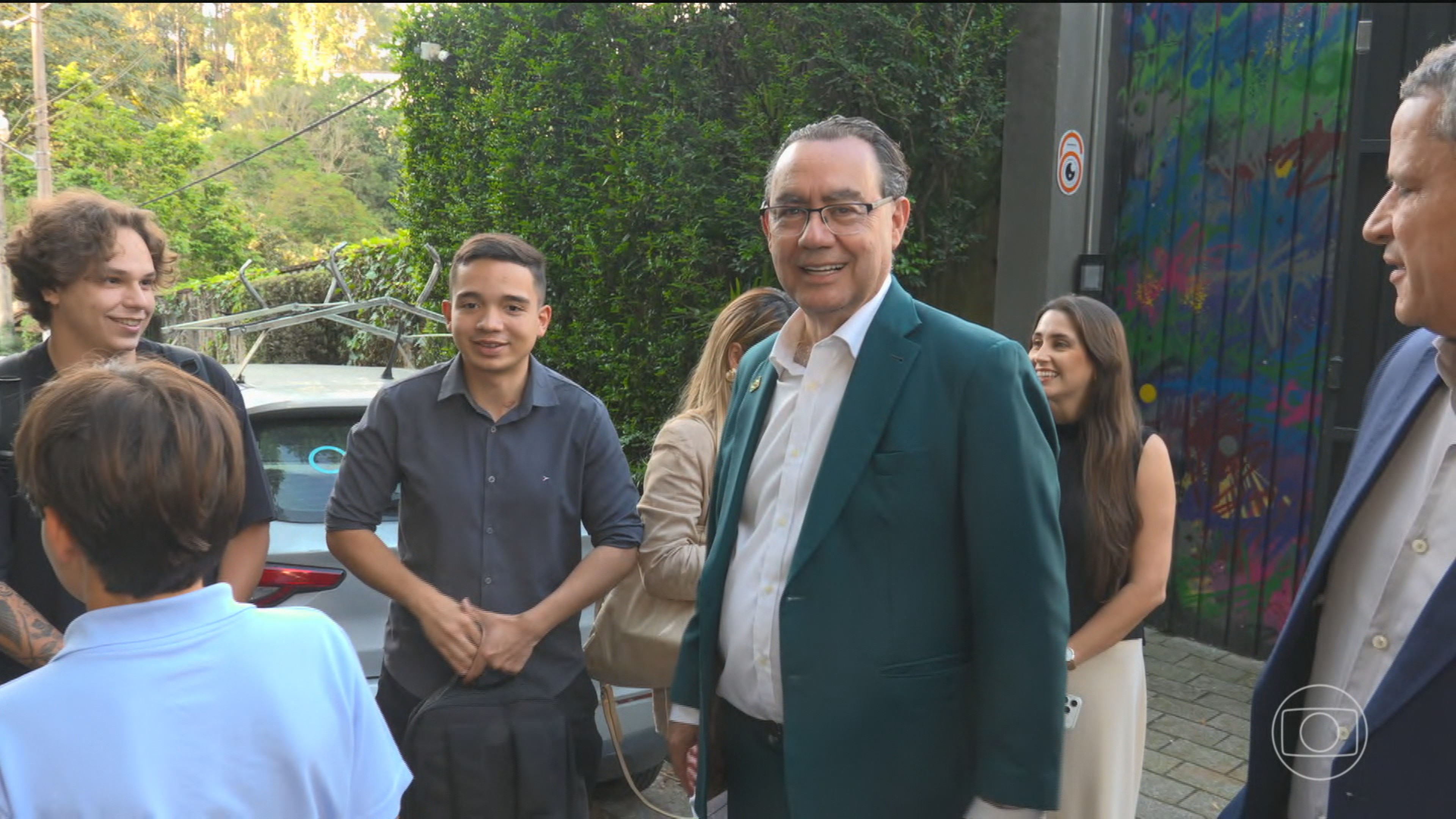 Augusto Cury, candidato à Presidência pelo Avante, faz campanha em São Paulo