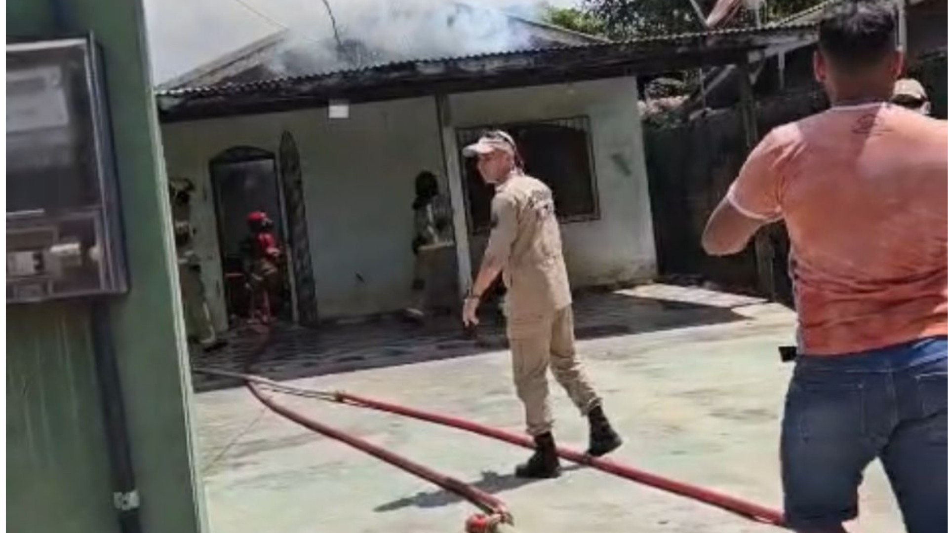 Central de ar provoca incêndio em residência na Zona Norte de Macapá
