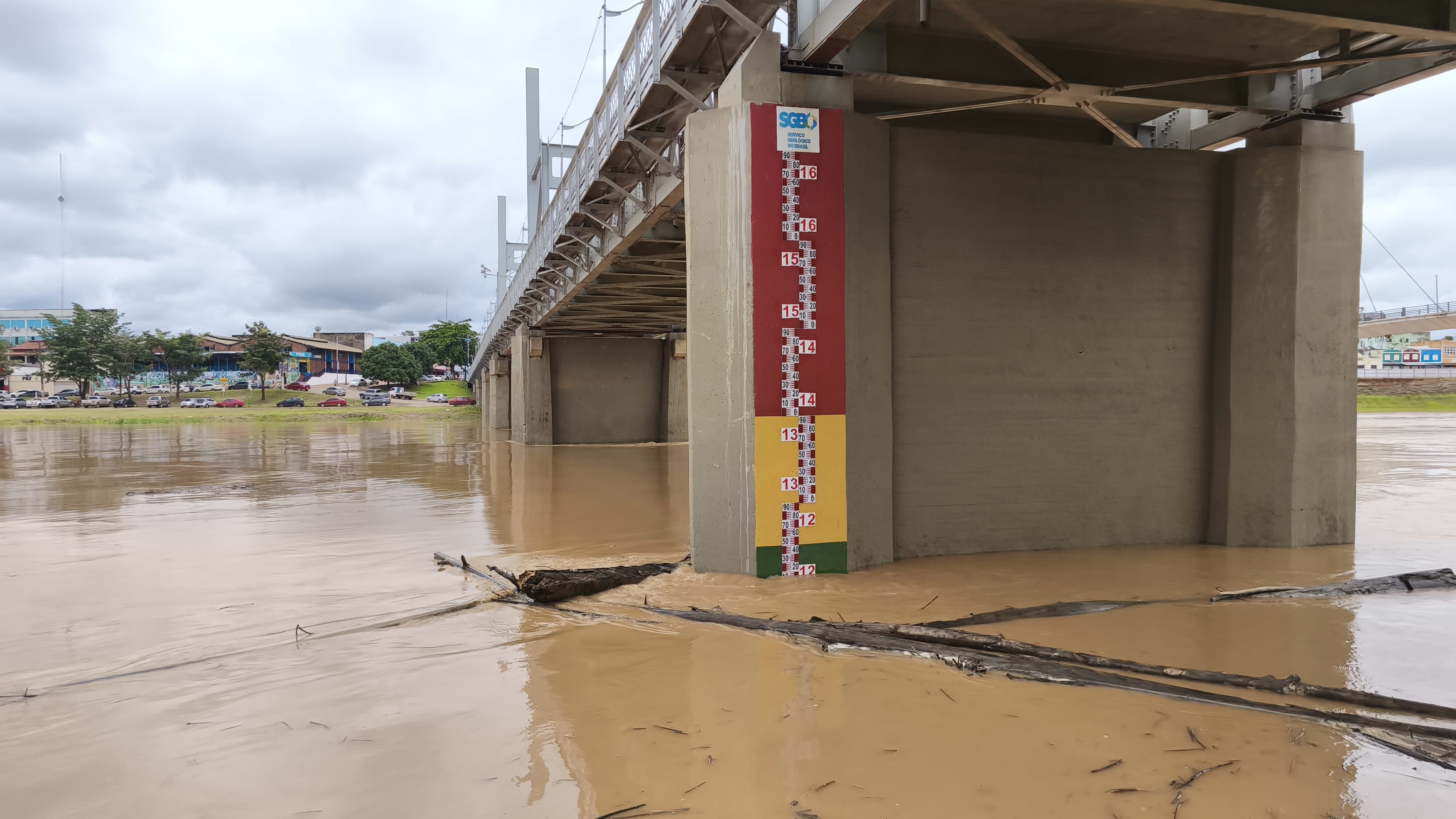 Na primeira semana de março chove  33,6% do esperado para todo o mês em Rio Branco; Baixada volta a sofrer com alagamentos