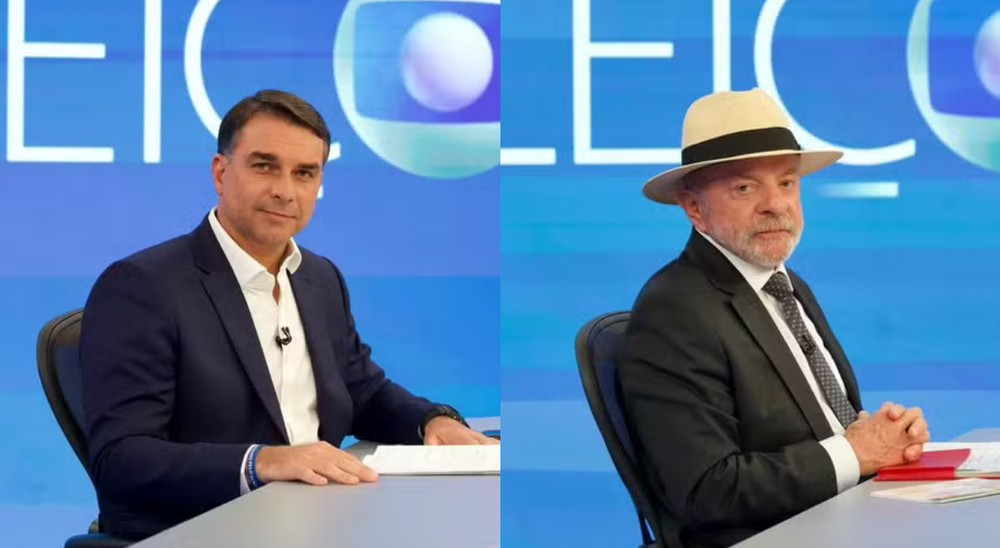 TV Globo define data e dinâmica do último debate entre Lula e Flávio Bolsonaro