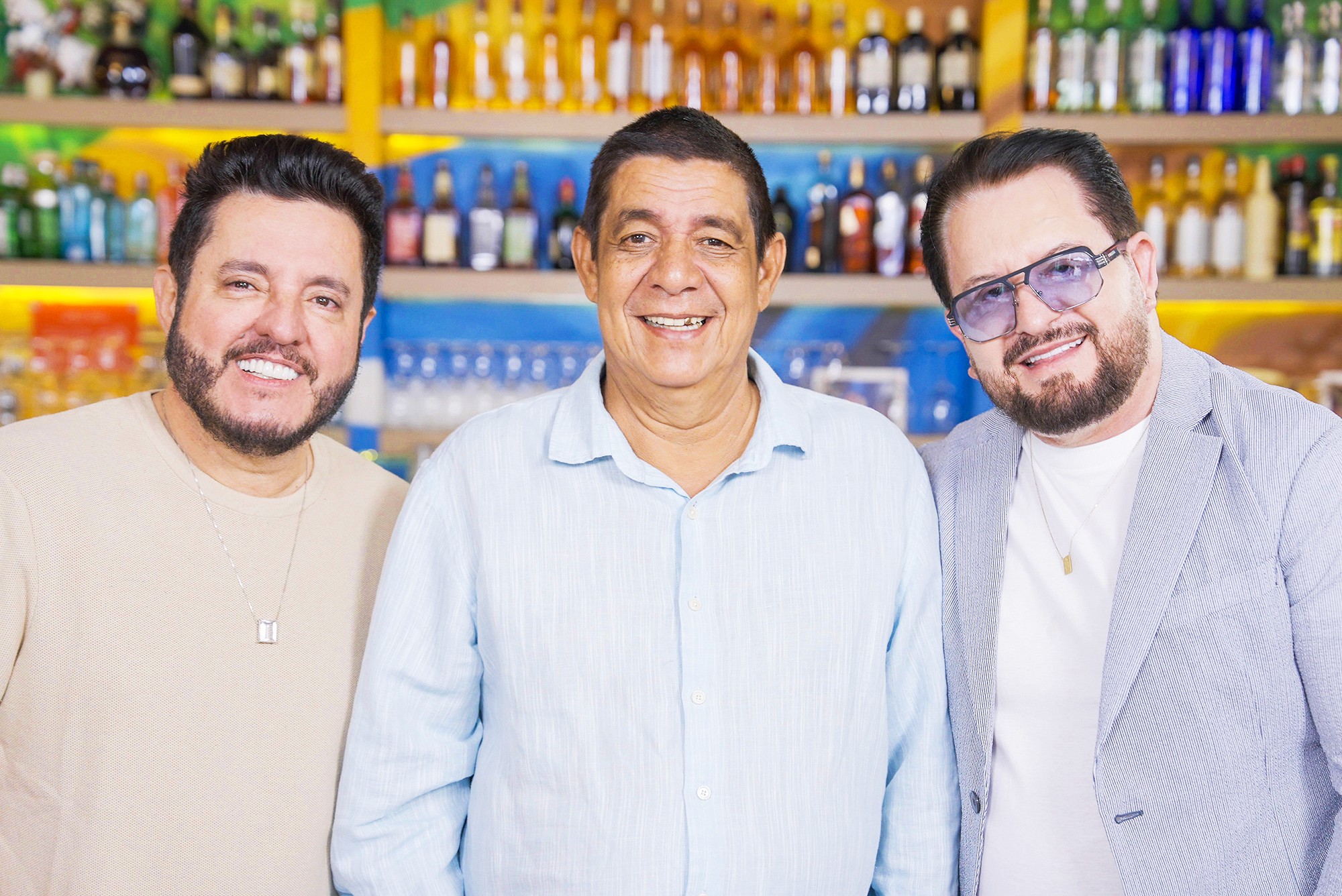 Zeca Pagodinho se confirma querido em todos os segmentos musicais ao fazer feats com Bruno & Marrone e Ivan Lins