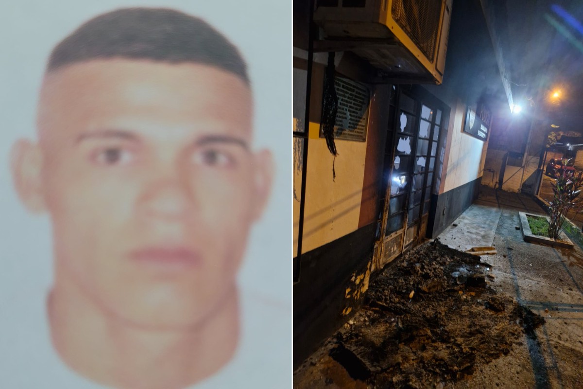 Polícia prende suspeito e identifica outros nove responsáveis por incêndio em delegacia de Registro; VÍDEO