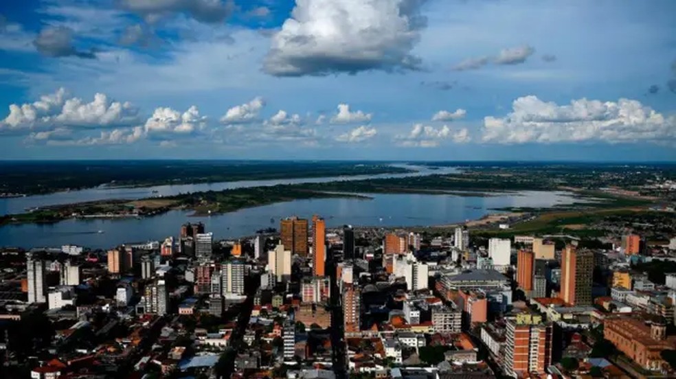 A região metropolitana da capital, Assunção, concentra cerca de um terço da população do Paraguai — Foto: Getty Images