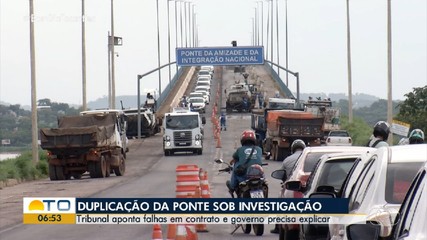 TCE aponta irregularidades no contrato do governo estadual para duplicação de ponte