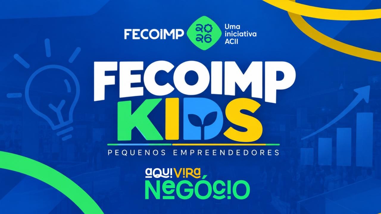 Fecoimp Kids aproxima crianças do
empreendedorismo durante a feira