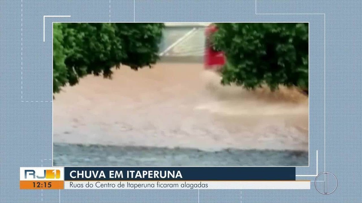 Chuva Forte Causa Alagamentos E Deslizamentos Em Itaperuna No Rj Norte Fluminense G1 