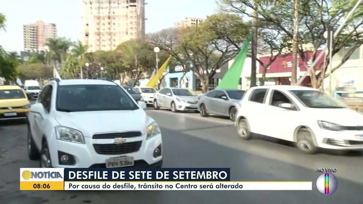 7 de Setembro: desfile altera trânsito na área central de Montes Claros