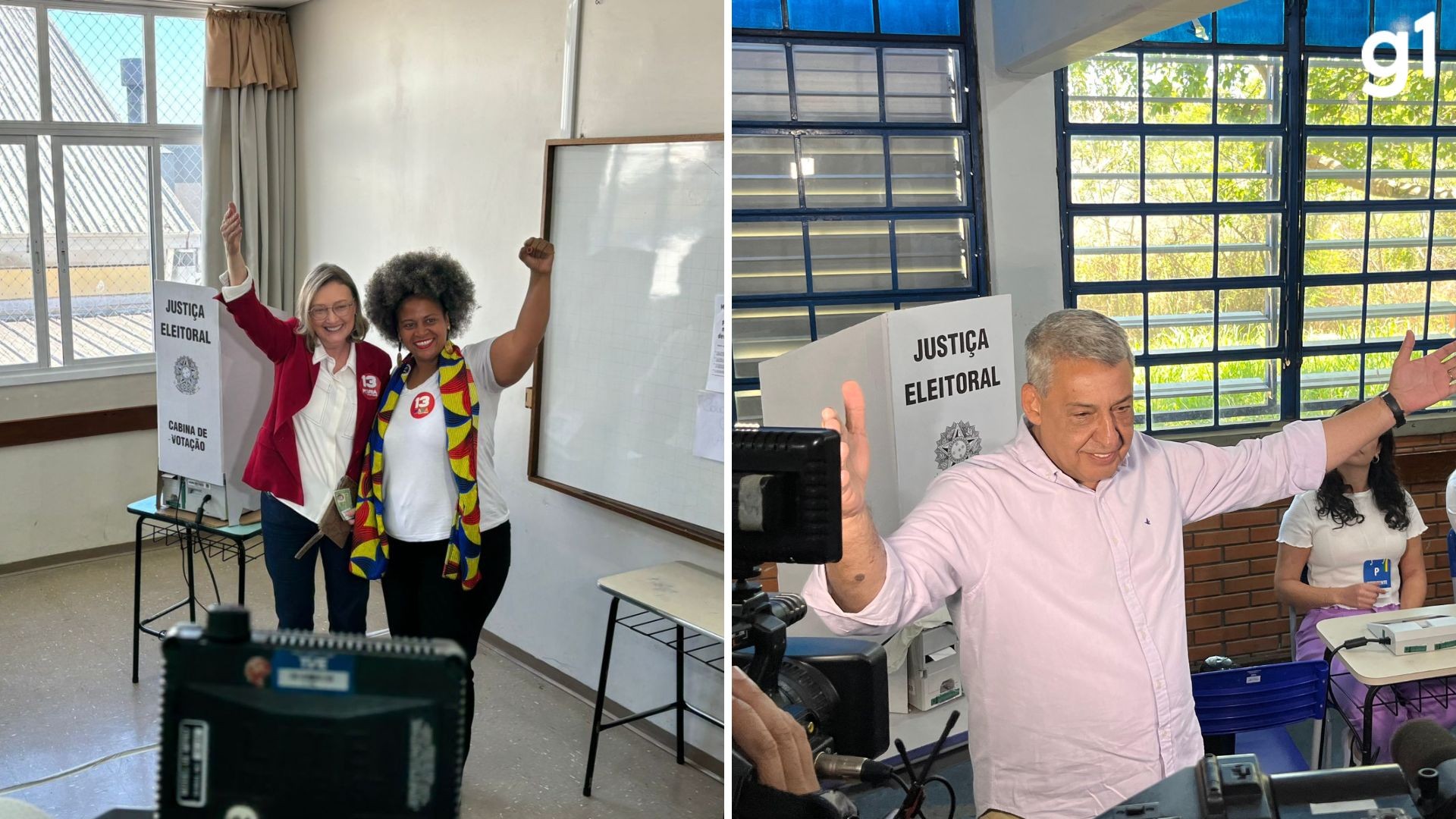 Candidatos à prefeitura de Porto Alegre votam no 2º turno das eleições