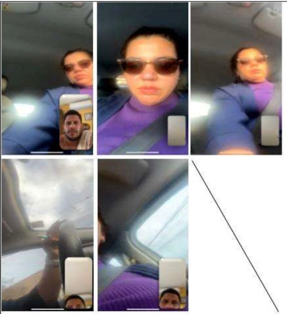 Investigação revela que Vanessa Ricarte era monitorada de forma constante por Caio Nascimento. — Foto: Reprodução