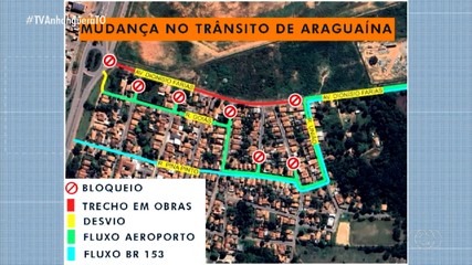 Avenida de Araguaína será interditada para obras de duplicação; veja como fica o trânsito