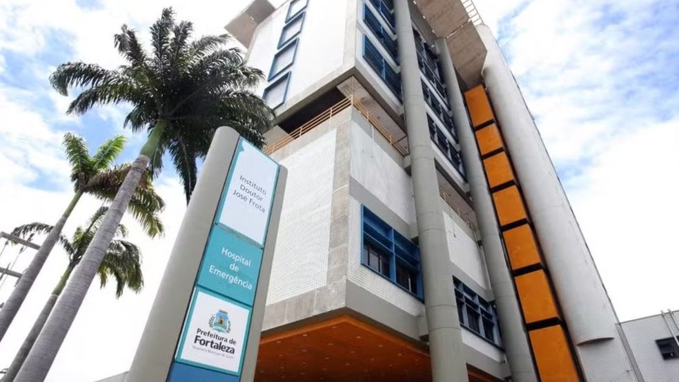 Hospital IJF, em Fortaleza. — Foto: Marcos Moura/ Prefeitura de Fortaleza
