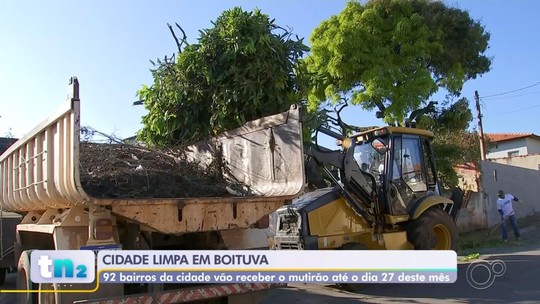 Projeto Cidade Limpa chega a Boituva nesta semana - Programa: TEM Notícias 2ª Edição – Sorocaba/Jundiaí 
