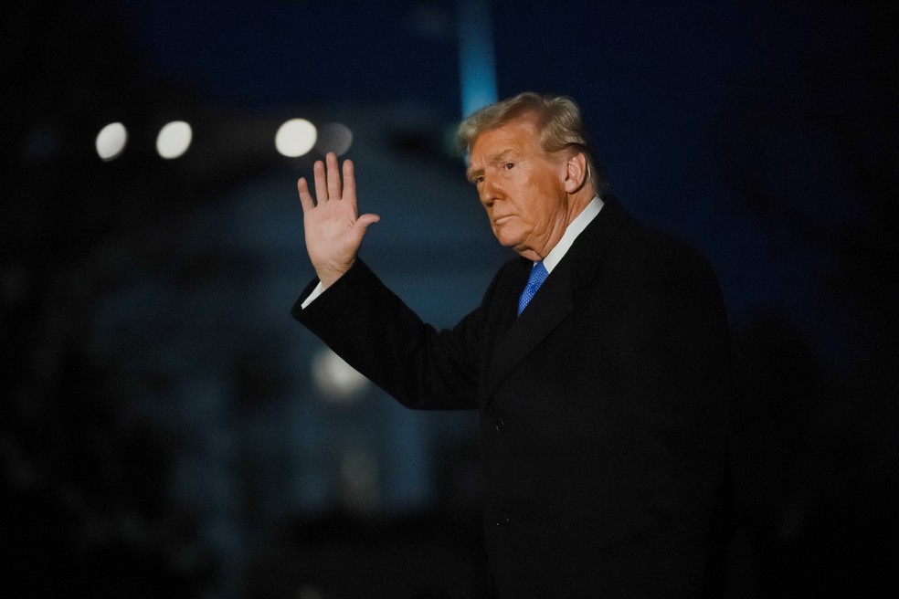 O presidente dos Estados Unidos, Donald Trump, em 9 de março de 2025 — Foto: REUTERS/Annabelle Gordon