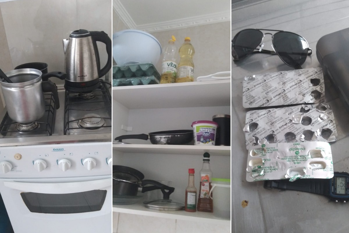 Vídeo mostra apartamento de sargento da PM que desapareceu e deixou caderno com anotação enigmática