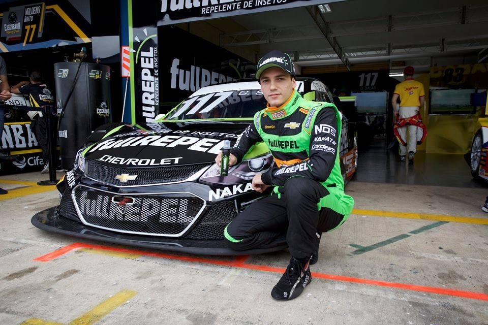 Guilherme Salas, piloto fullREPEL, mostra habilidade na 1ª etapa da Stock Car 2017