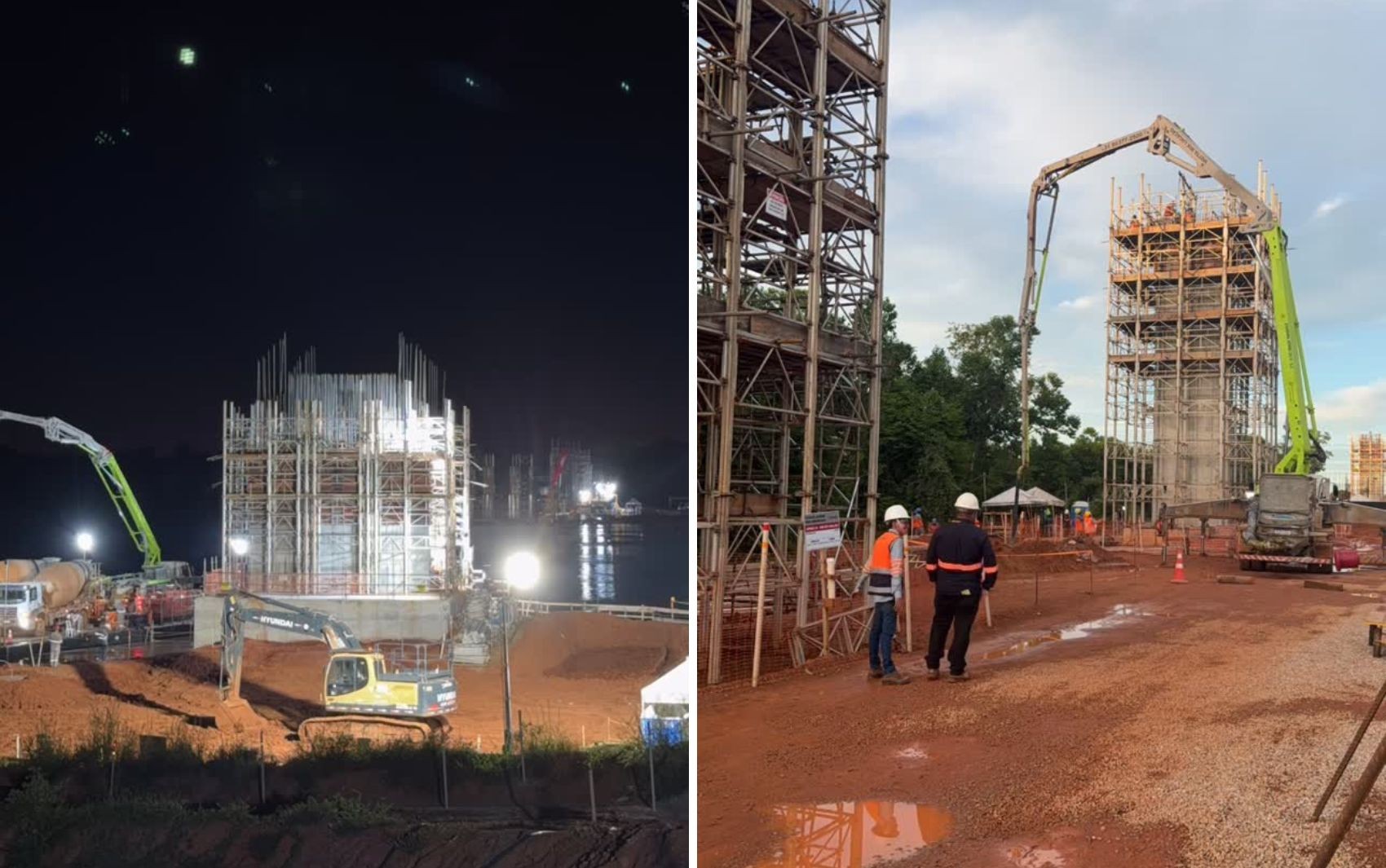 Ponte ferroviária é construída sobre o Rio Araguaia e conta com 1,6 km de extensão; vídeo 