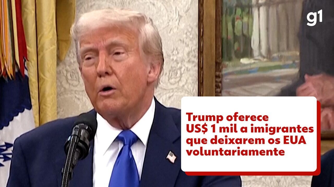 Trump diz que imigrantes 'autodeportados' terão chance de voltar aos EUA; especialista aponta possíveis contras do processo