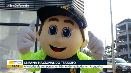Atividades sobre a Semana Nacional do Trânsito são realizadas em Araguaína