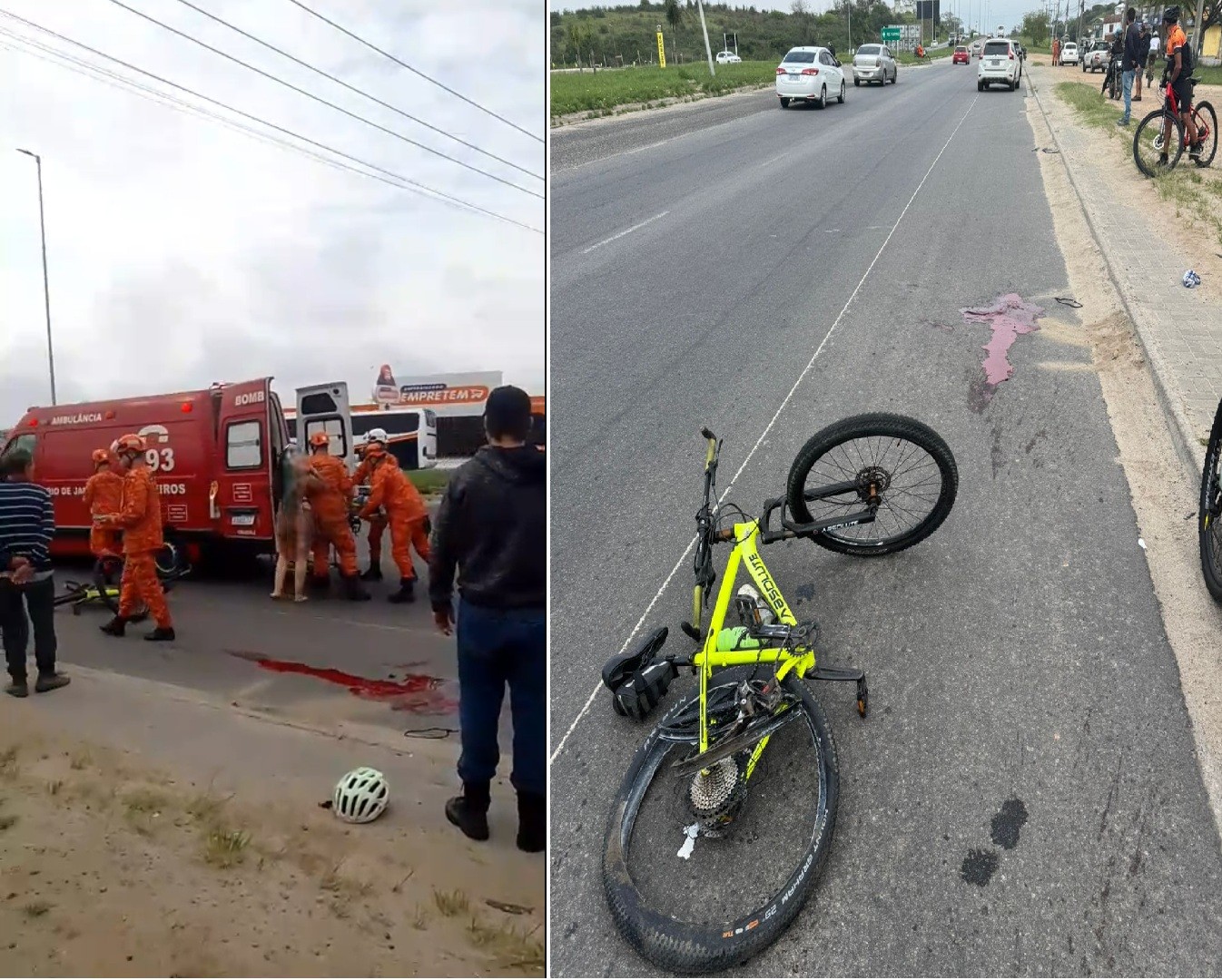 Motorista é presa após atropelar ciclista na RJ-140; vítima foi enterrada neste domingo em São Pedro da Aldeia