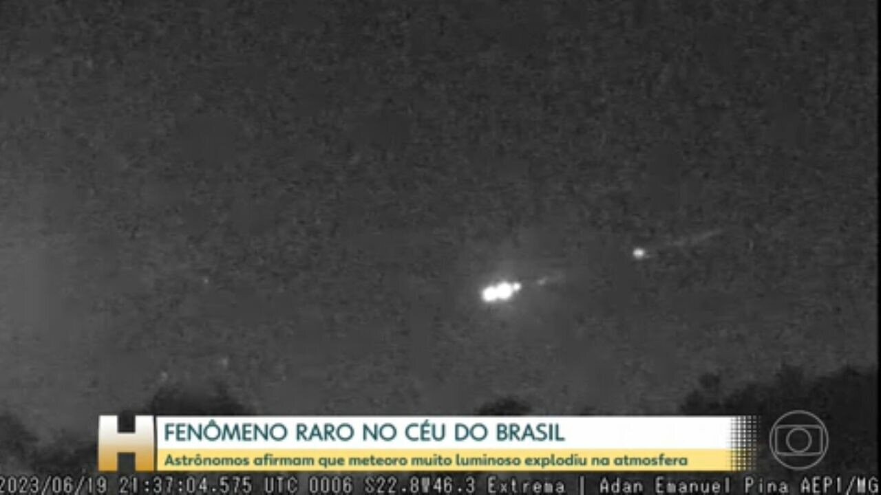 Especialistas explicam fenômeno luminoso que foi visto no céu do Brasil ...