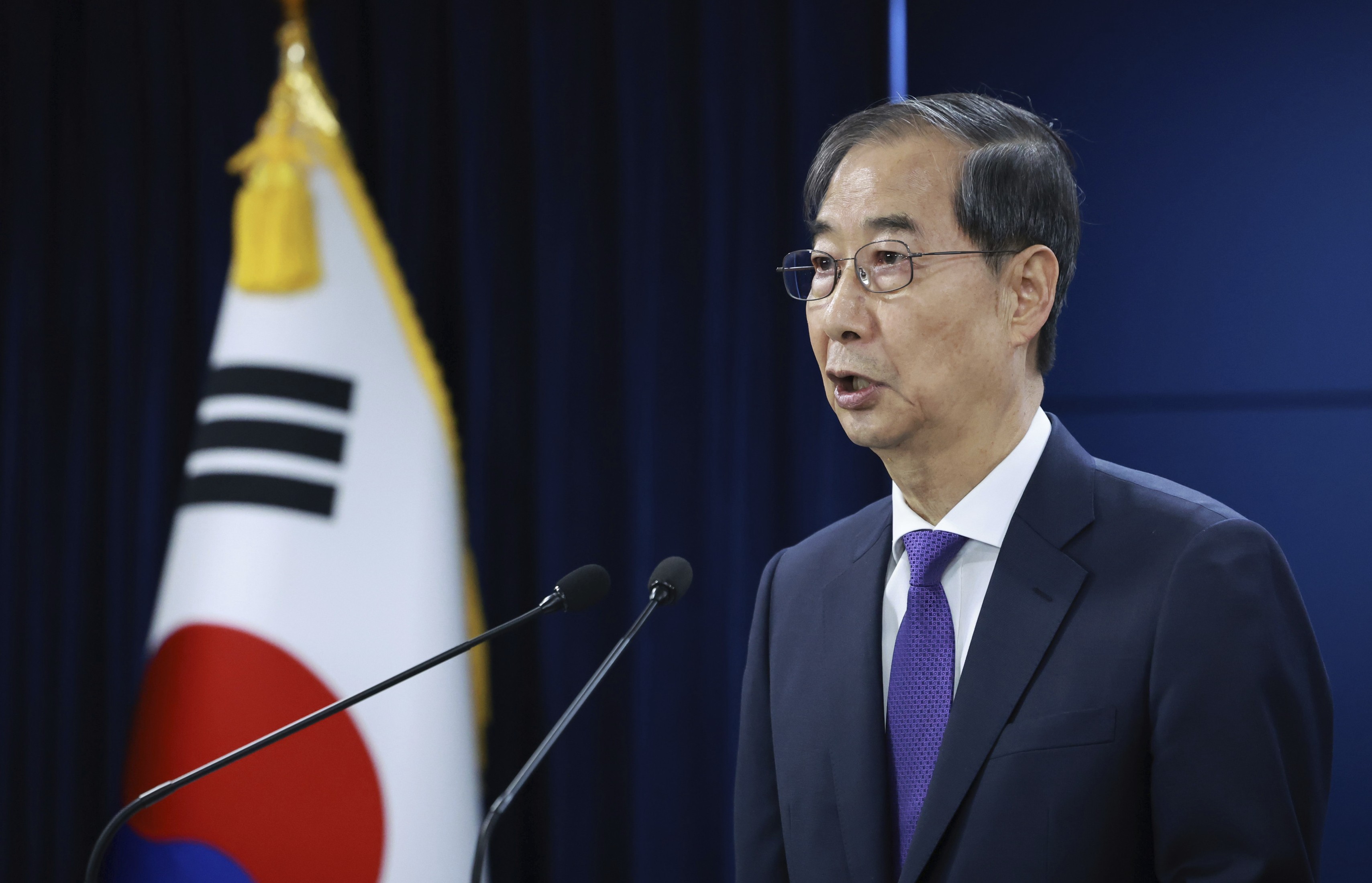 Presidente interino da Coreia do Sul renuncia ao cargo e deve concorrer à eleição