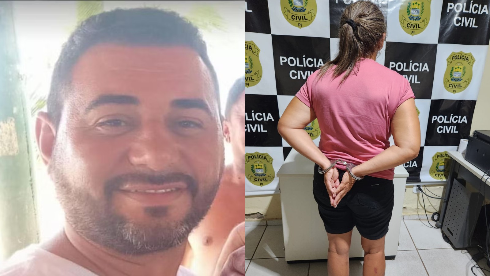 Suspeita de matar companheiro a tiros em bar no PI é presa ao se apresentar à polícia; mulher alegou que sofria agressões constantes