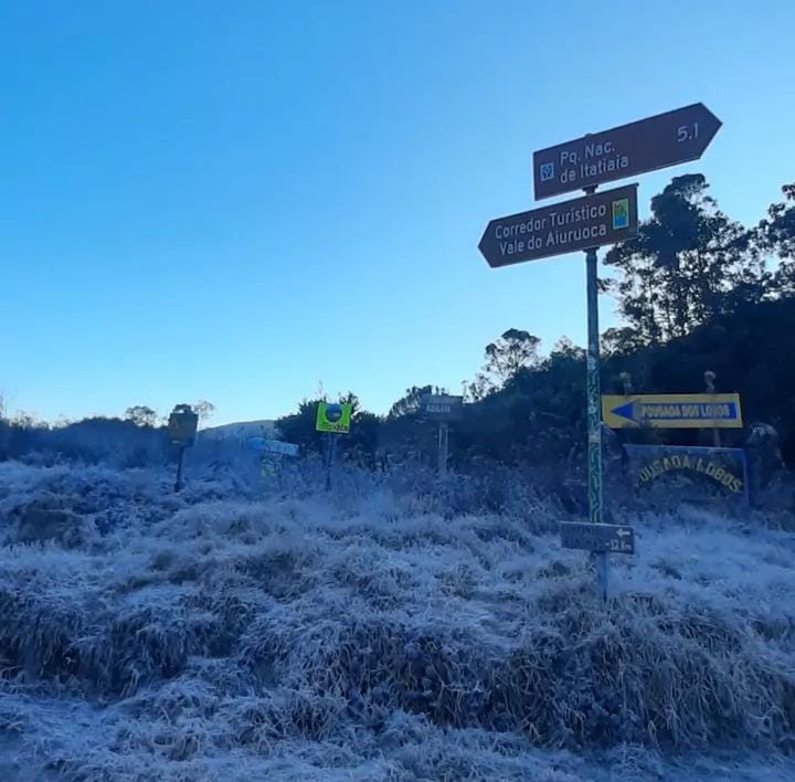 Com -9,2°C, Parque Nacional do Itatiaia registra menor temperatura do Brasil nesta segunda-feira