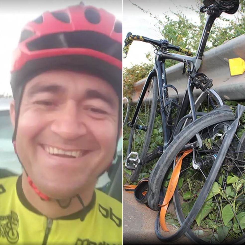 Acidente aconteceu em Mossoró em 2020 — Foto: Foto 1: Cedida | Foto 2: Marcelino Neto/O Câmera