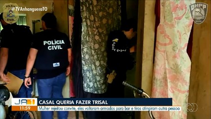 Casal é preso após tentar matar mulher a tiros em Palmas