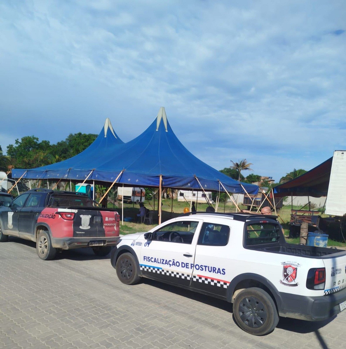 Circo sem autorização é interditado em Arraial do Cabo