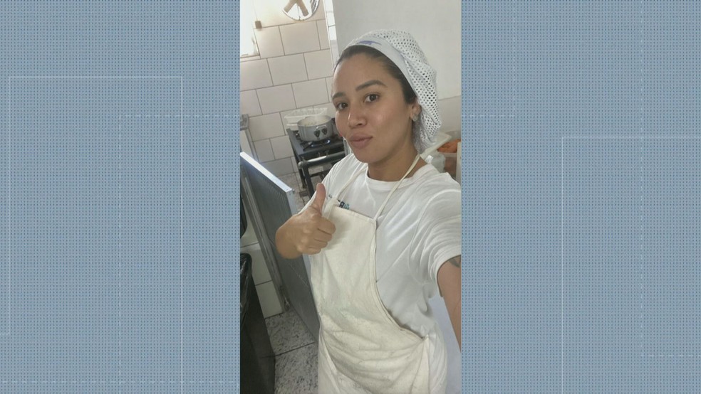 Priscila Arajo Barbosa, de 31 anos de idade, est internada em estado grave no Hospital Getlio Vargas, na Penha — Foto: Reproduo/ TV Globo