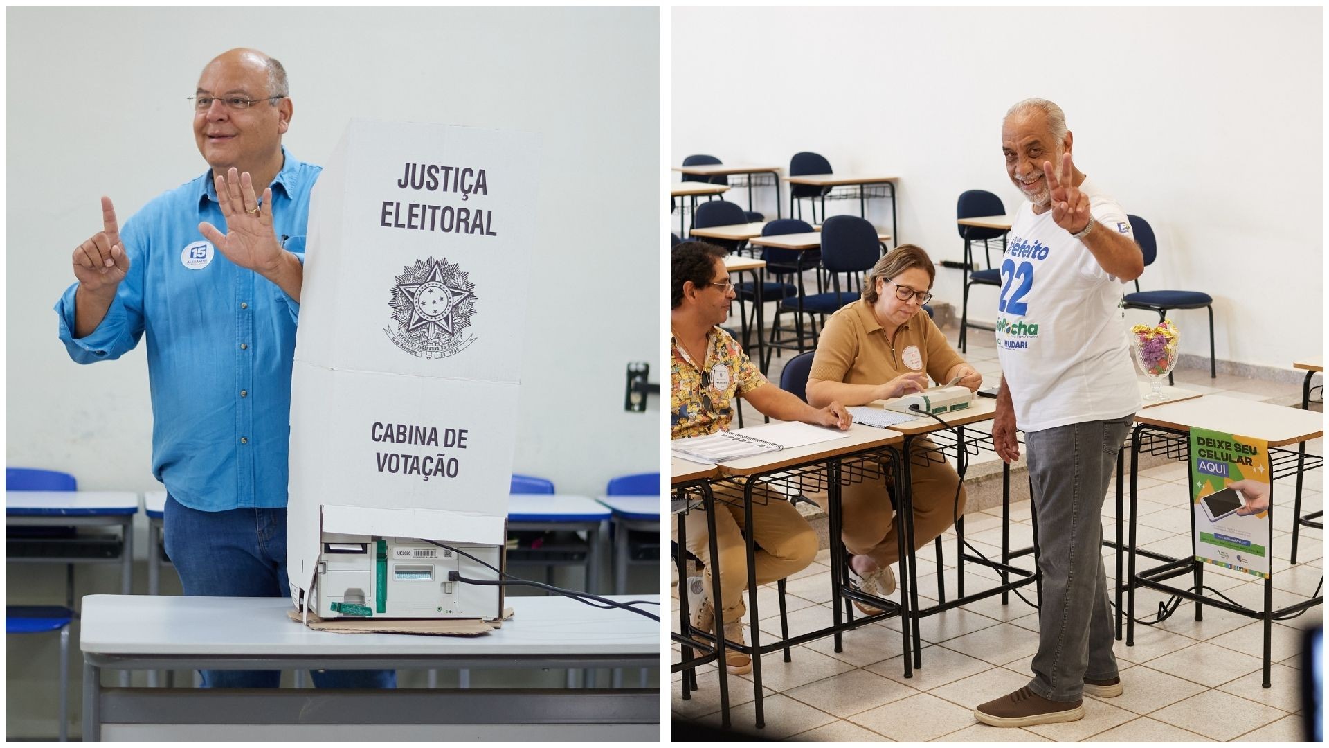 Veja como foi a votação de Alexandre Ferreira e João Rocha no 2º turno, em Franca