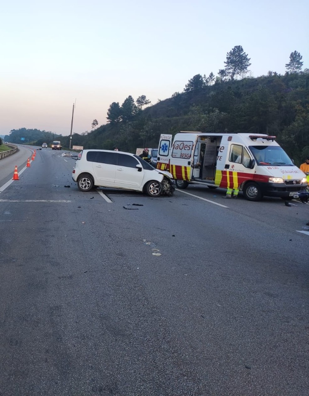 Motociclista morre em acidente na Rodovia Castello Branco, em