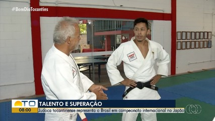 Judoca tocantinense surdo vai representar o Brasil em campeonato no Japão