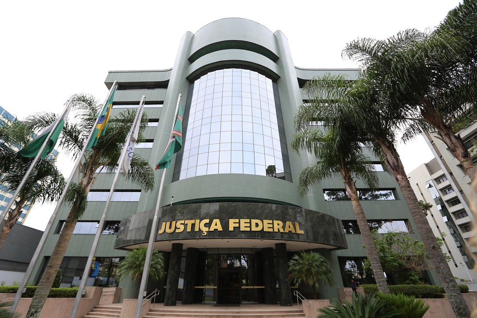 Sede da Justiça Federal, em Curitiba — Foto: Giuliano Gomes/PR Press