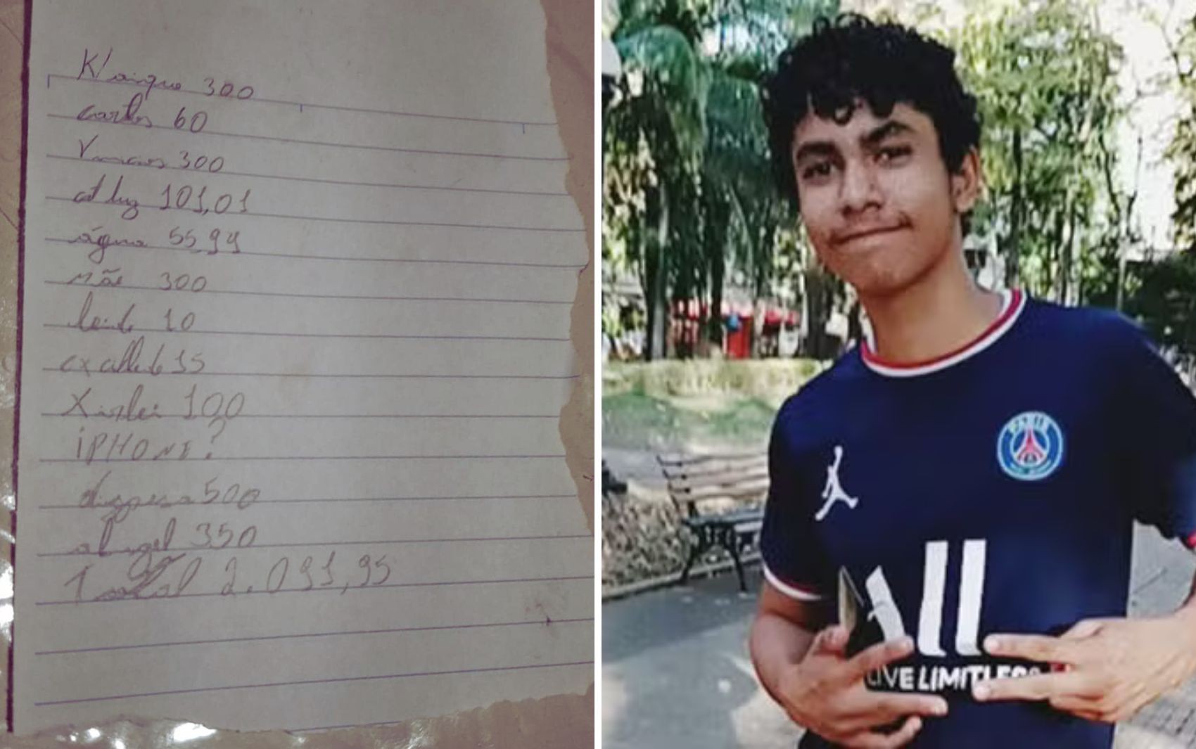 Jovem morto por causa de celular em SP sonhava em servir ao Exército e ajudar a família